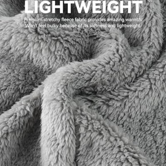 Fleece Ski Mask Balaclava Neck Warmer Helmet Cover Unisex Cold Weather - Picture 4 of 7